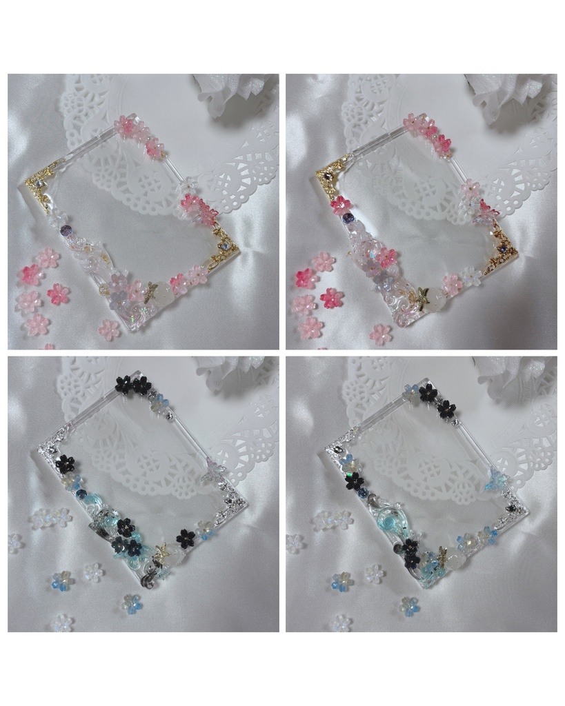 ビジューフレーム: la lune さくらけーき