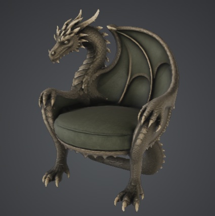 ドラゴンの椅子