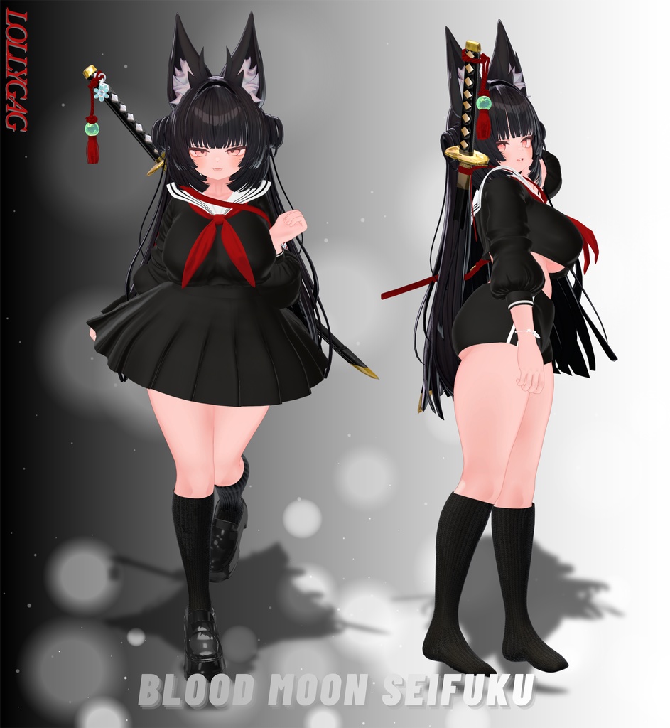 🎀50% SALE🎀Blood Moon Seifuku