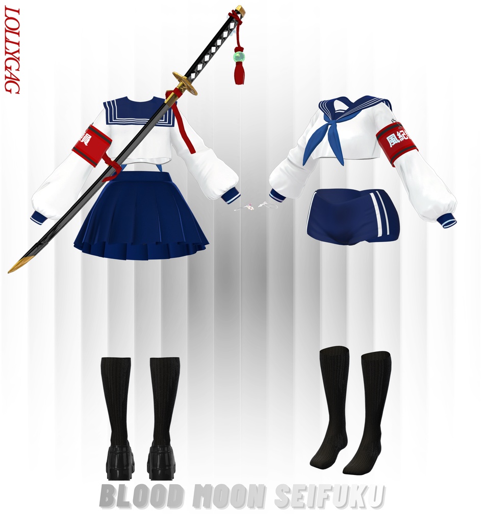 🎀50% SALE🎀Blood Moon Seifuku