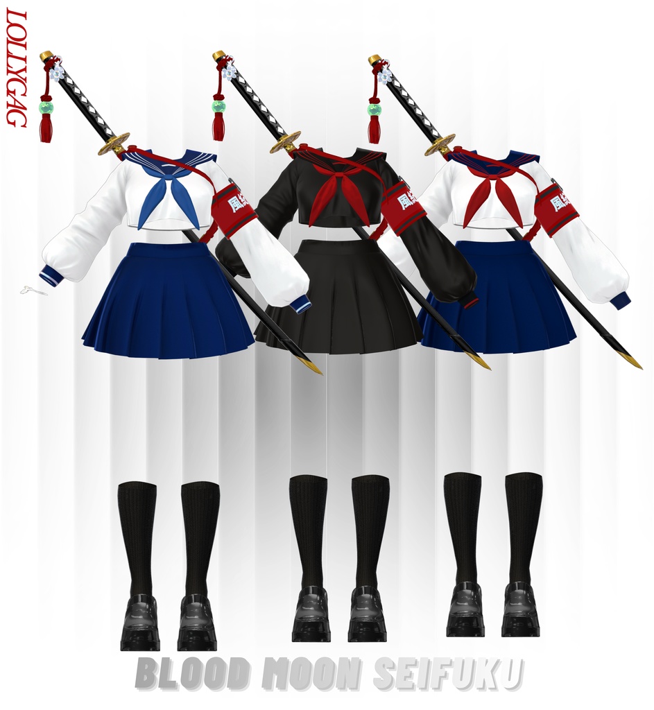 🎀50% SALE🎀Blood Moon Seifuku
