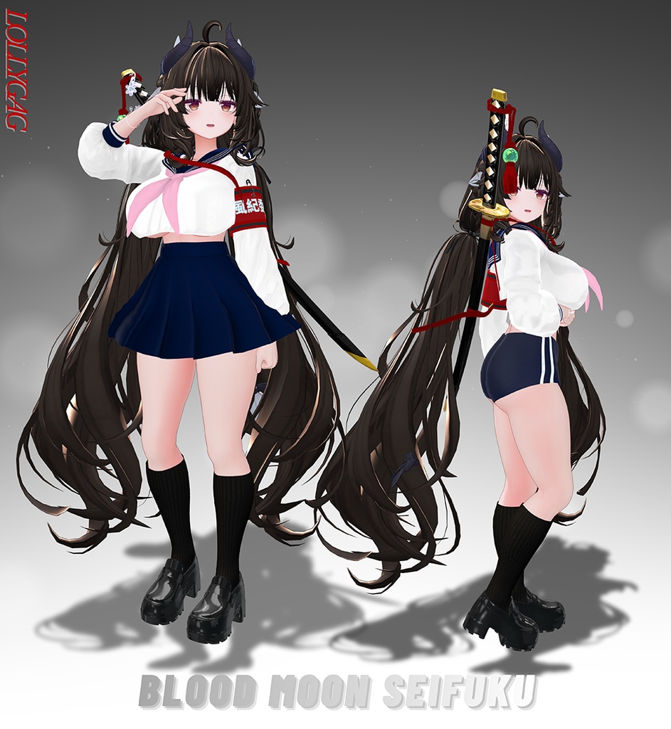 🎀Blood Moon Seifuku(ブラッドムーン制服)