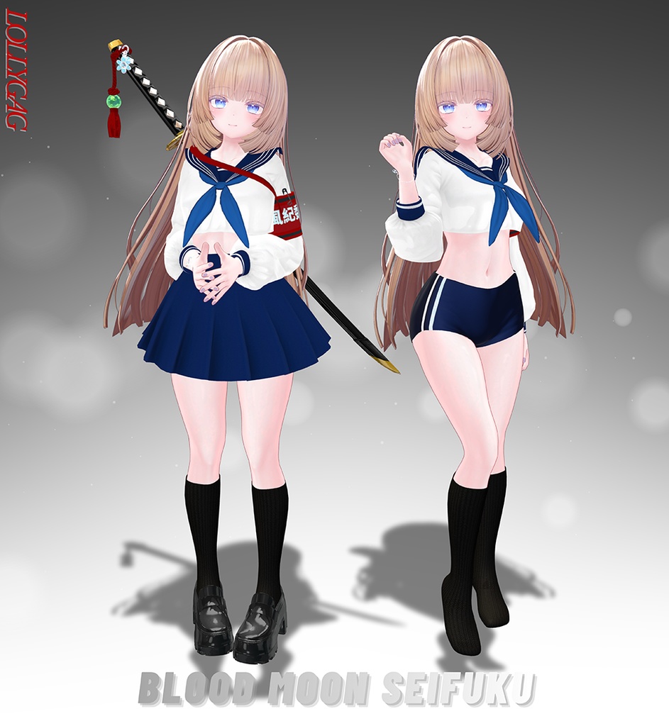 🎀Blood Moon Seifuku(ブラッドムーン制服)