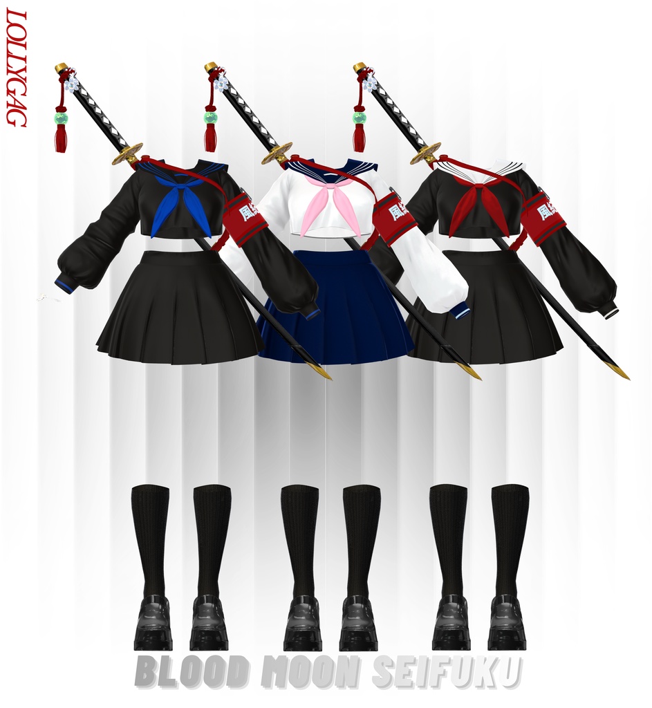 🎀50% SALE🎀Blood Moon Seifuku