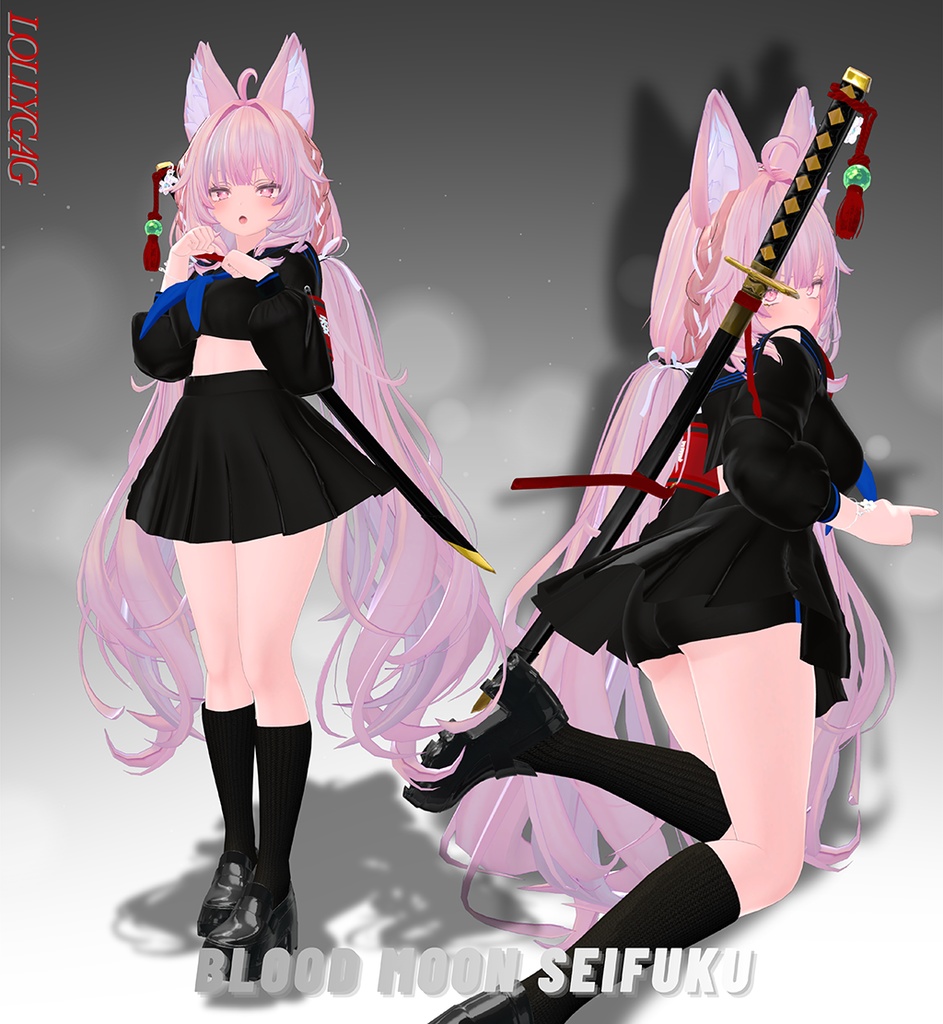 🎀Blood Moon Seifuku(ブラッドムーン制服)