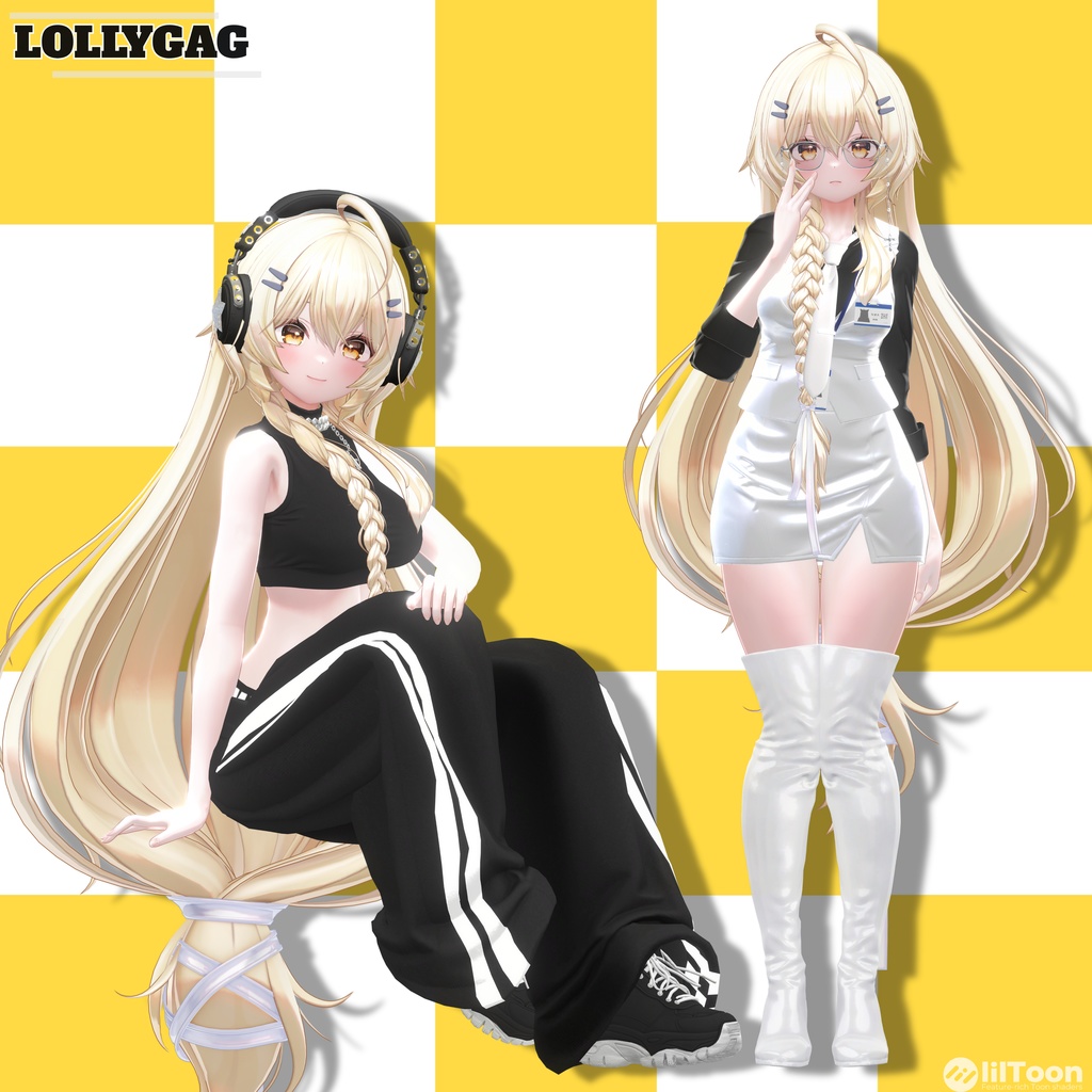 【まよ / MAYO 対応】 MAYO用パッケージ - Secret Agent Office Suit / Hype Girl Training Look