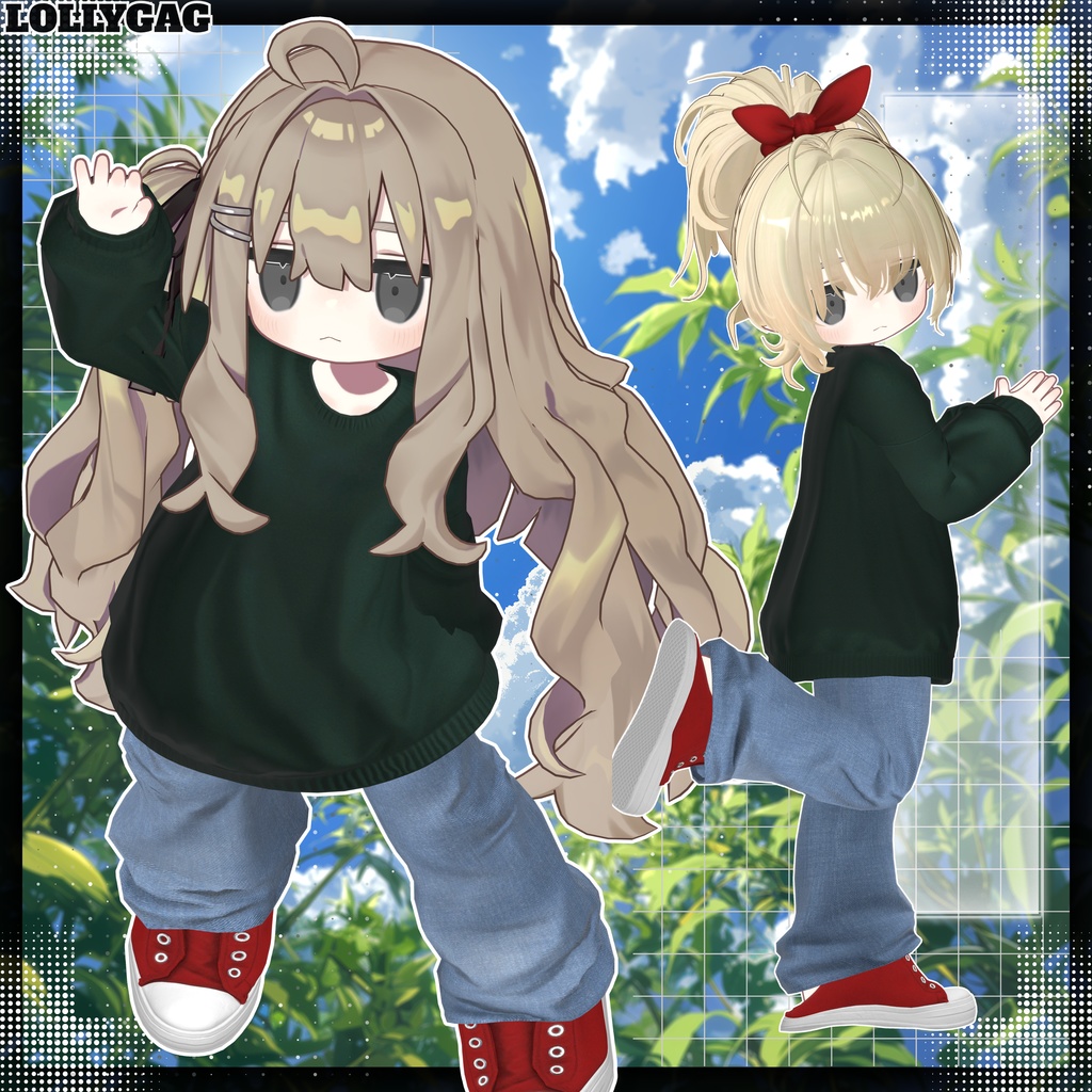 🎀Sale🎀Weekend Walk Set / ウィークエンドウォークセット(21アバター対応)