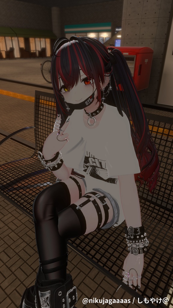 💘✦(21アバター対応)Crush Punk Set / クラッシュパンクセット⛓️✦