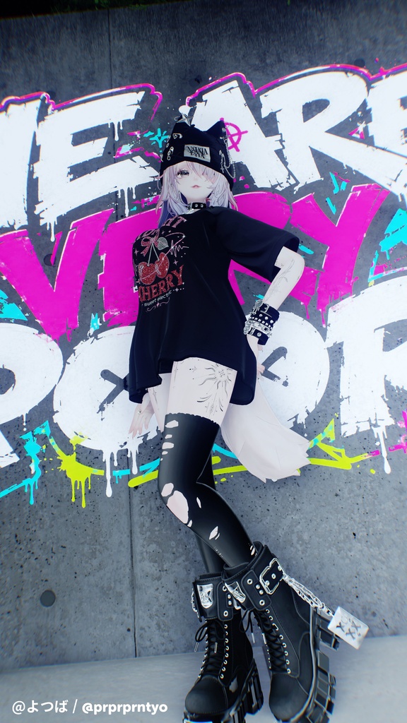 💘✦(21アバター対応)Crush Punk Set / クラッシュパンクセット⛓️✦
