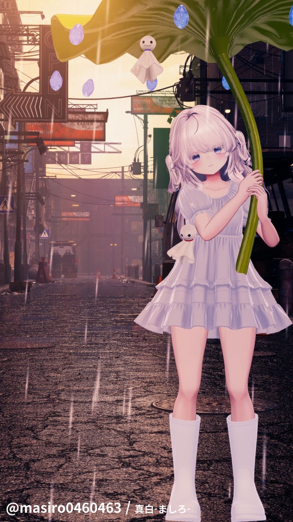 (20アバター)⭐💧ぽかぽか天気雨セット🐸