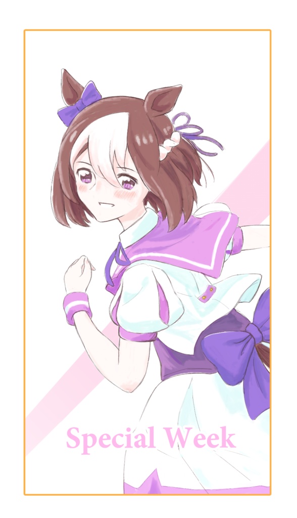 チケットホルダー：ウマ娘 　スペシャルウィーク