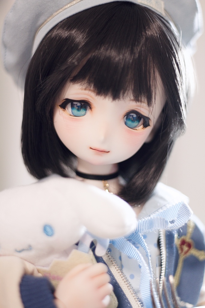 UnknownWorld// DDH-06カスタムヘッド パテ盛り/アイ付き SW肌 ドルフィードリーム