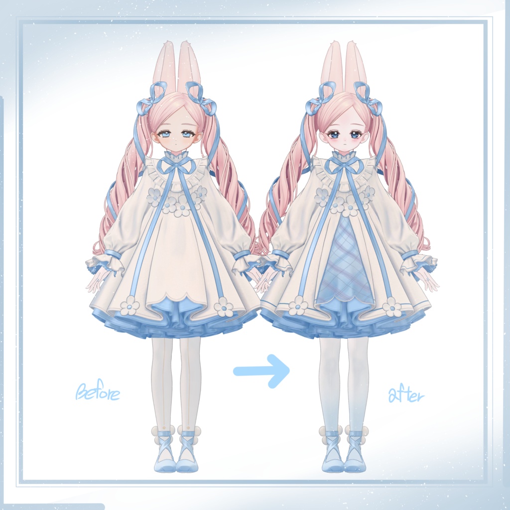 【フィユエ Fyuett 】 🐇MYAOG Make up , body & eye texture