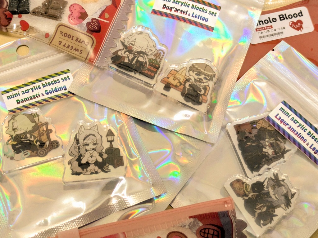 ミニアクブロセット(全3種)