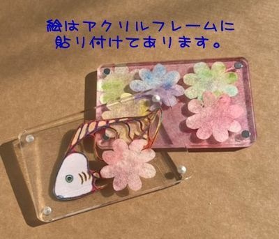 柔らかい光を通すミニ原画(カラー)