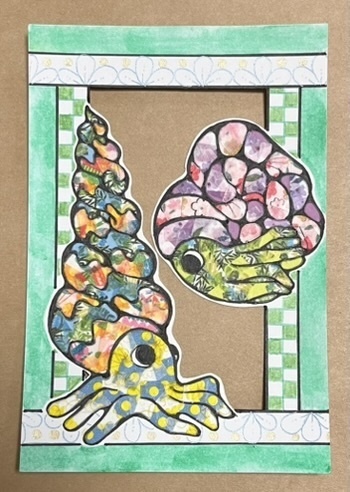 同じ絵で色々な描き方をした原画(10種セット)