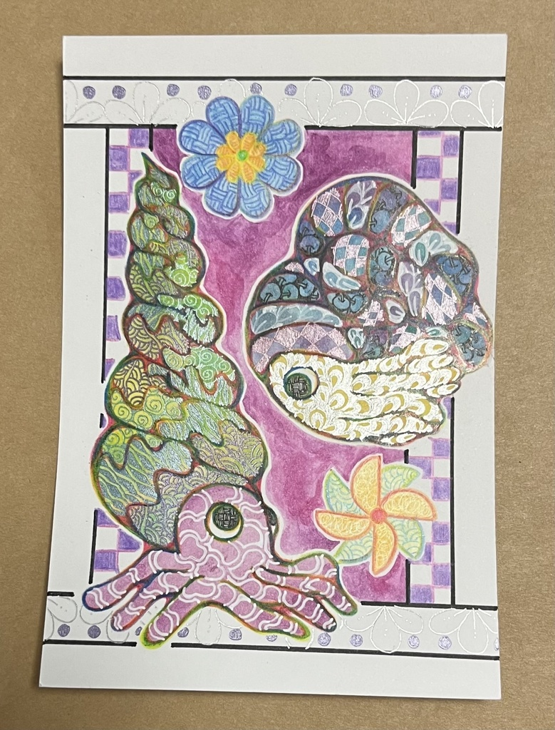 同じ絵で色々な描き方をした原画(10種セット)