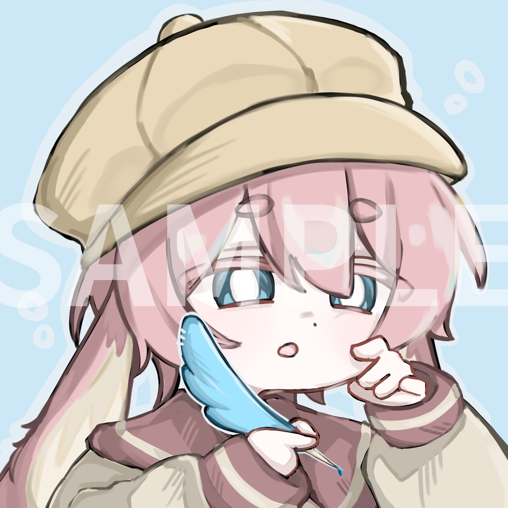 【汎用アイコン】桜インクの郵便屋