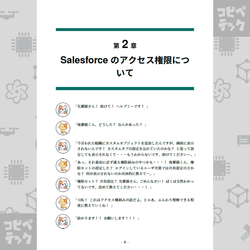 ネコでもわかるSalesforceアクセス権限について