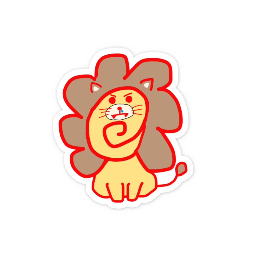 ずらんくんステッカー