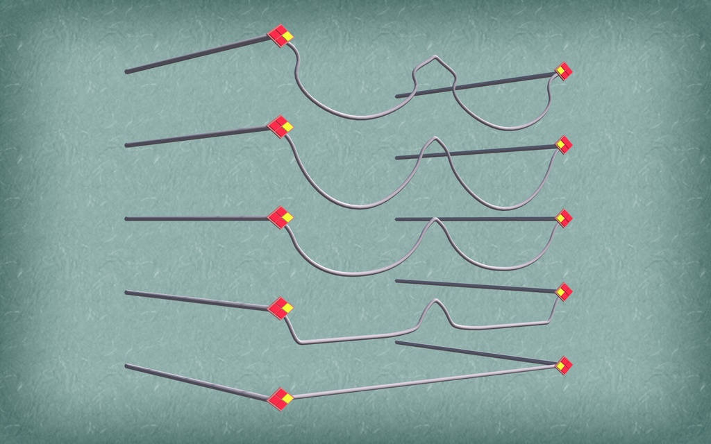一瞬メガネに見える棒(5x2種セット)