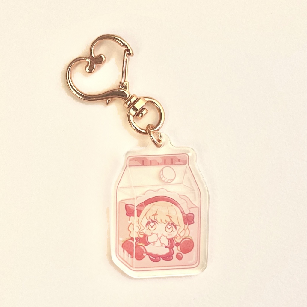 藤田ことね　いちごみるくアクリルキーホルダー