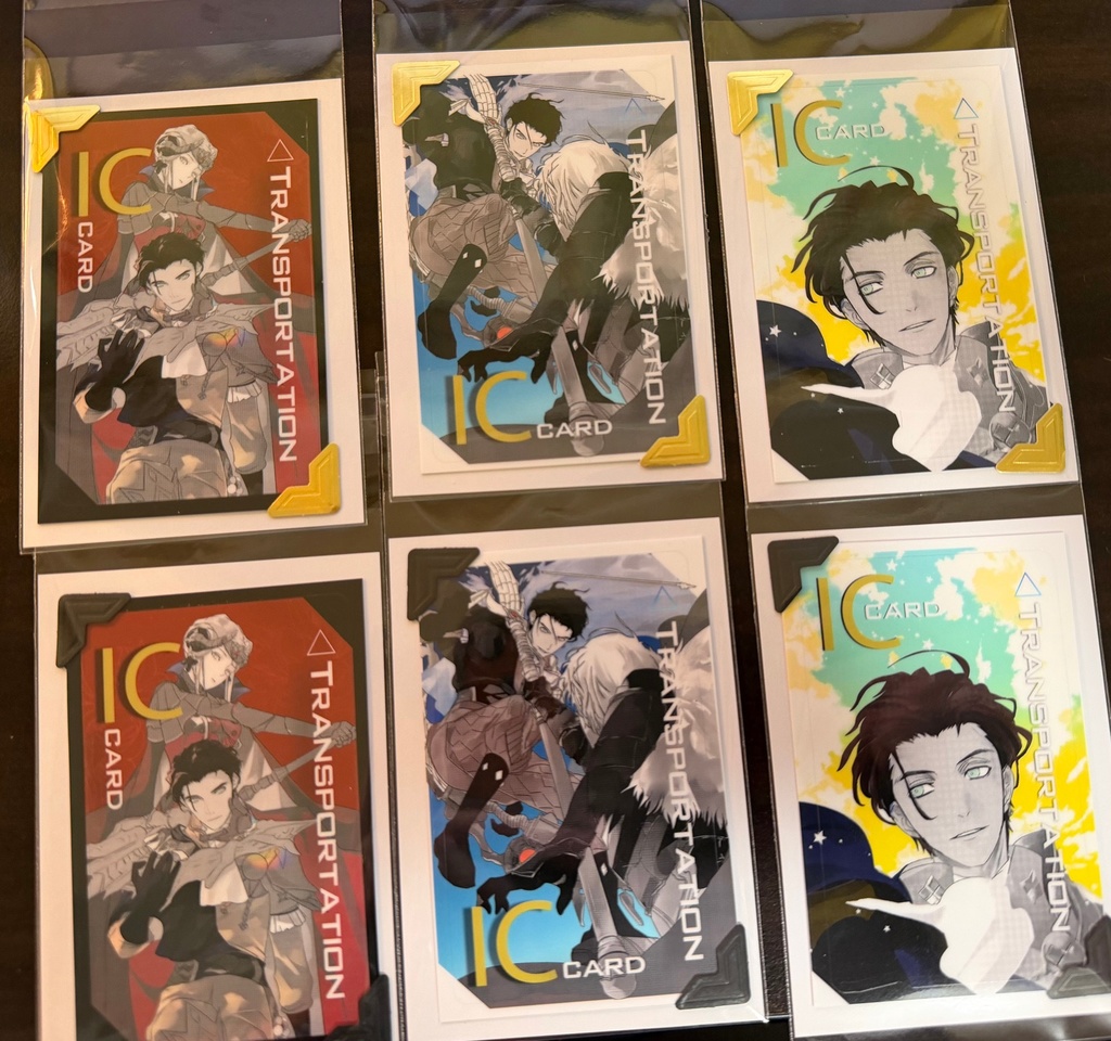 ICカードステッカー 4種類