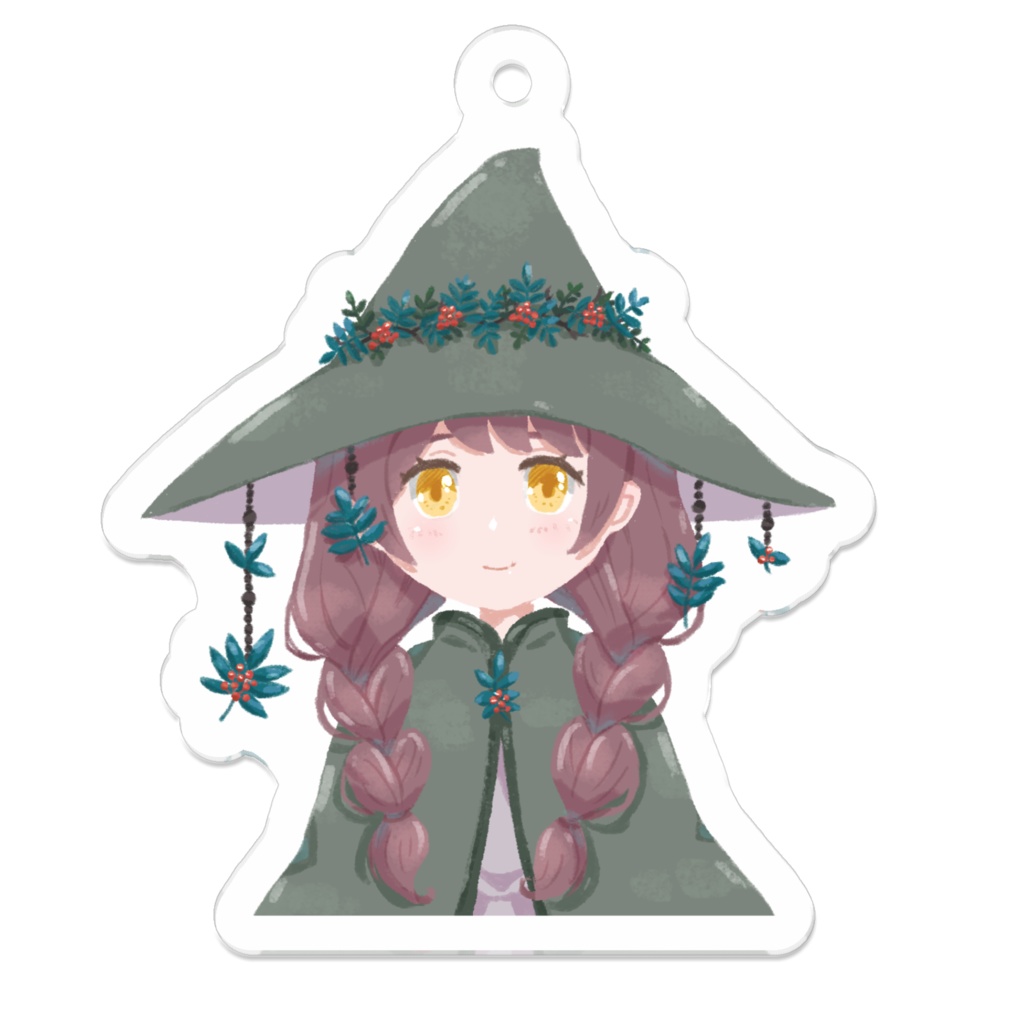 緑の魔法使い アクリルキーホルダー