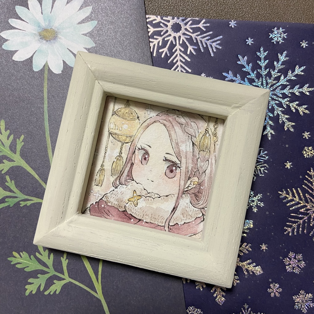 灯りの乙女　ストロベリーナイト　ミニ原画