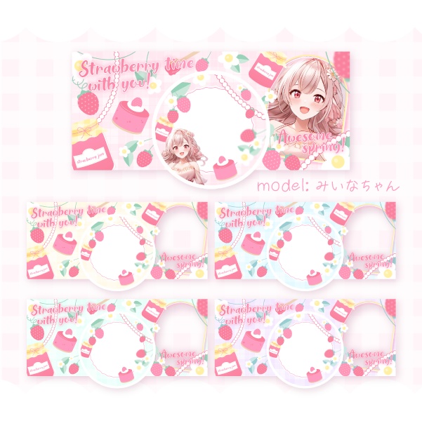 いちごづくしIRIAMヘッダー&アイコンリング