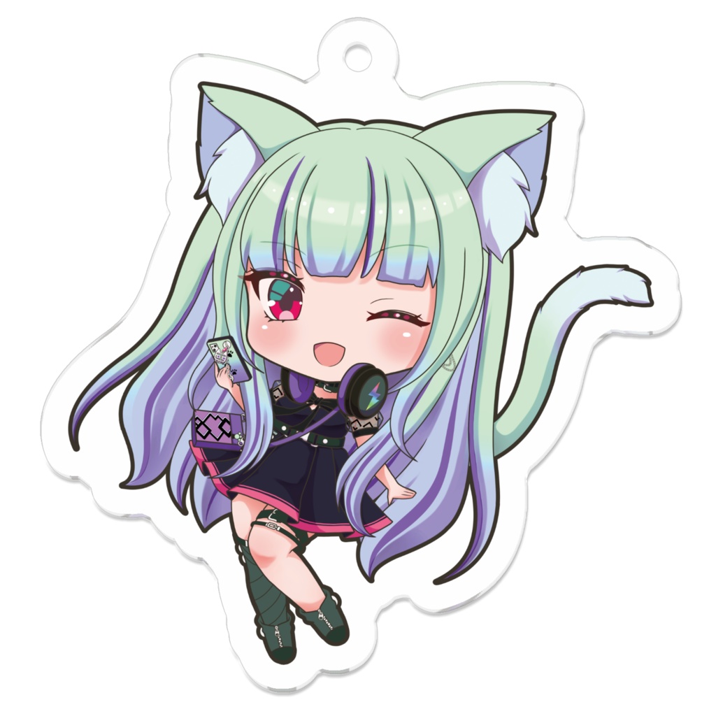 緑川アリーSDキャラアクリルキーホルダー