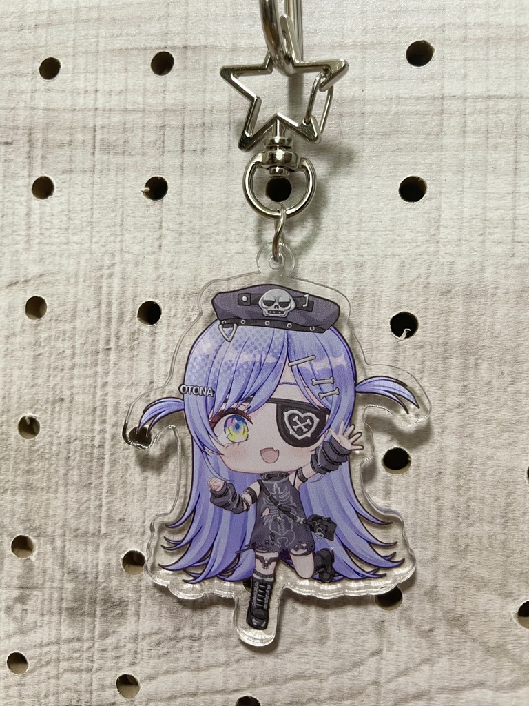 夜乃くろむ SDアクリルキーホルダー - allymidorikawa - BOOTH