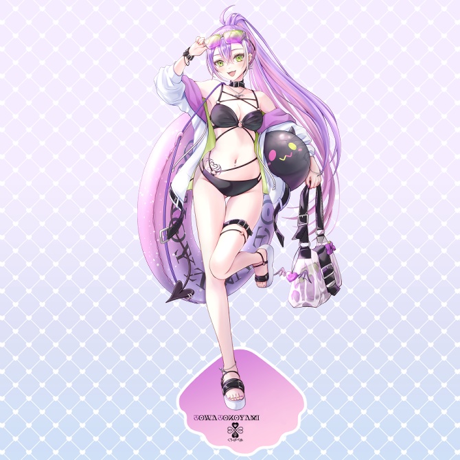 常闇トワ 水着アクリルスタンド