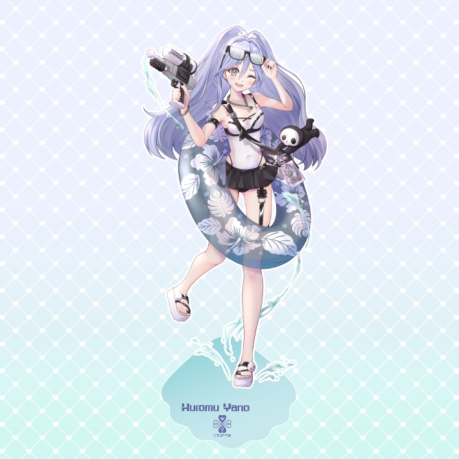 夜乃くろむ 水着アクリルスタンド