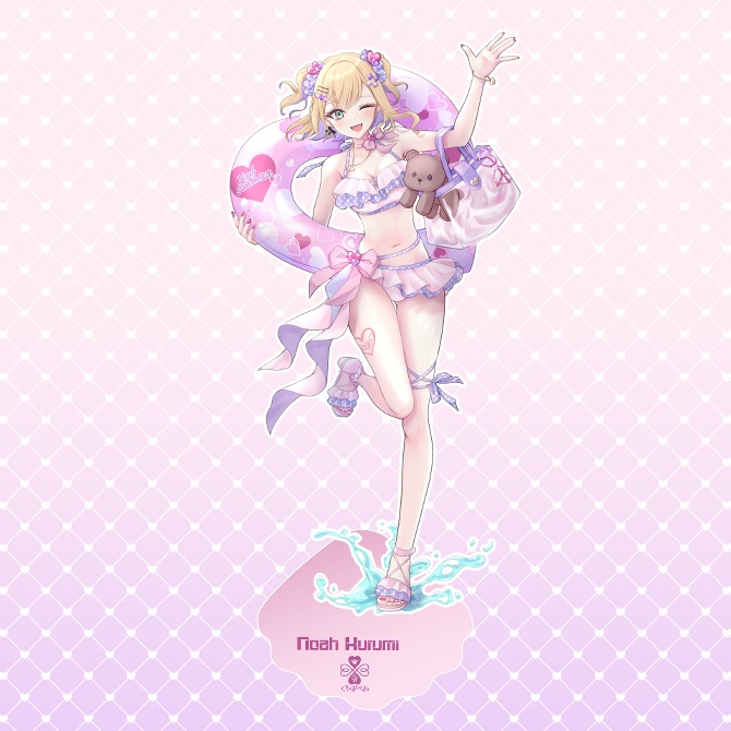 胡桃のあ 水着アクリルスタンド - allymidorikawa - BOOTH