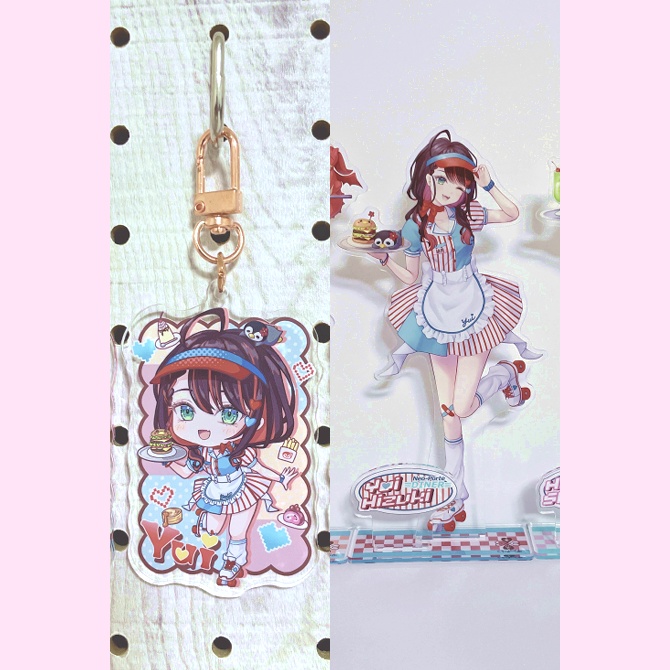 緋月ゆいフレーム付きアクスタ&アクキーセット