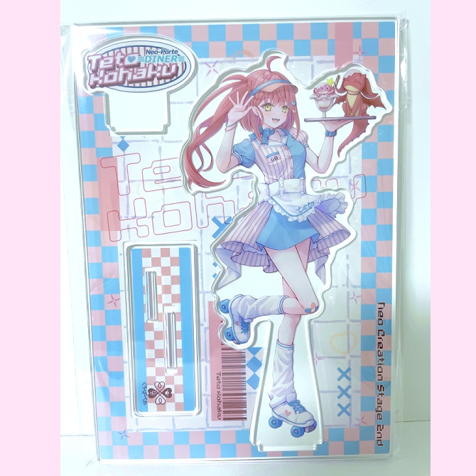 心白てとフレーム付きアクスタ&アクキーセット