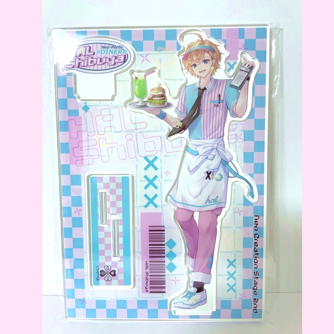 渋谷ハルフレーム付きアクスタ&アクキーセット