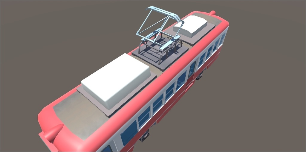 おもちゃの路面電車