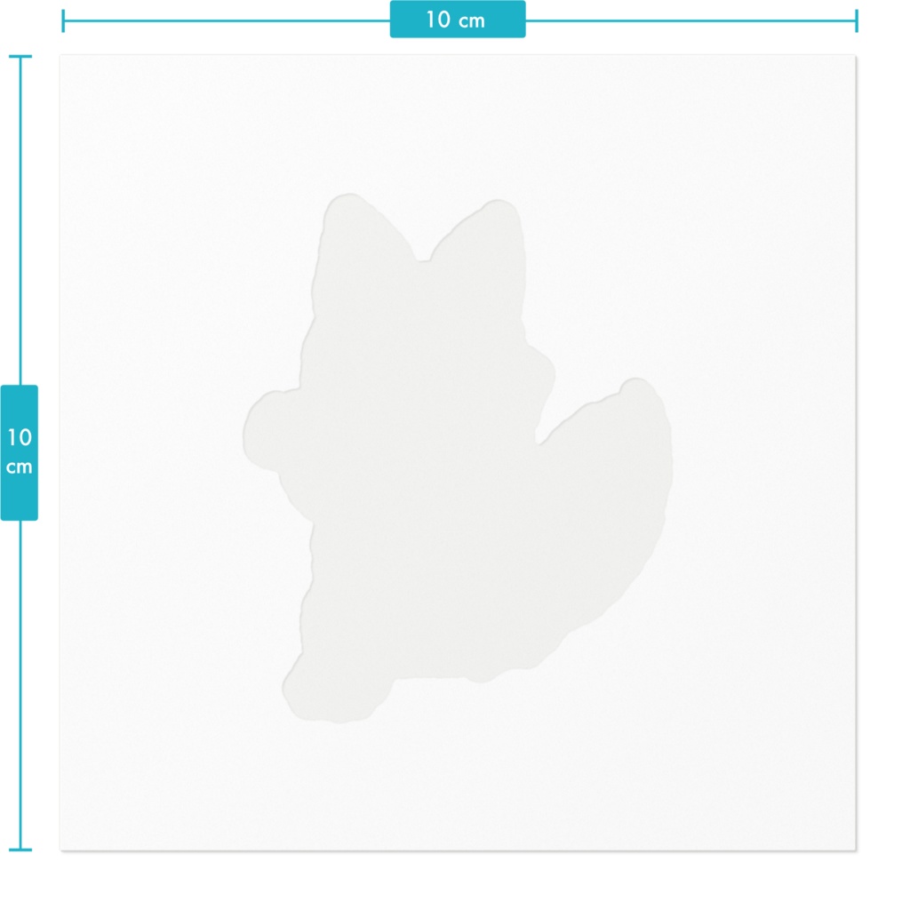 きつねステッカーA
