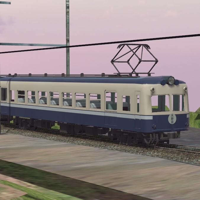 レトロな電車