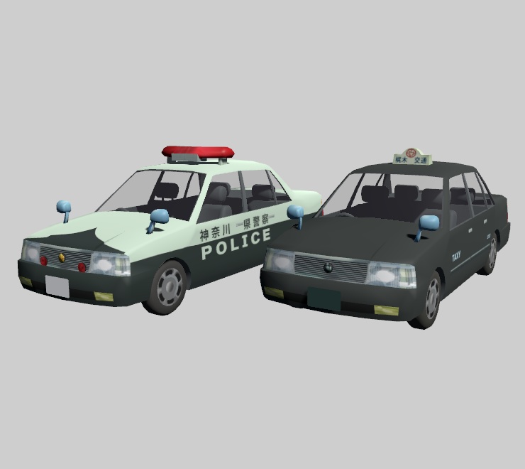 パトカー（タクシーおまけ）