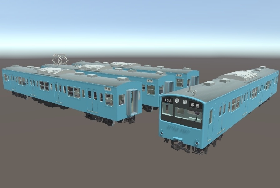 通勤電車 国鉄201系