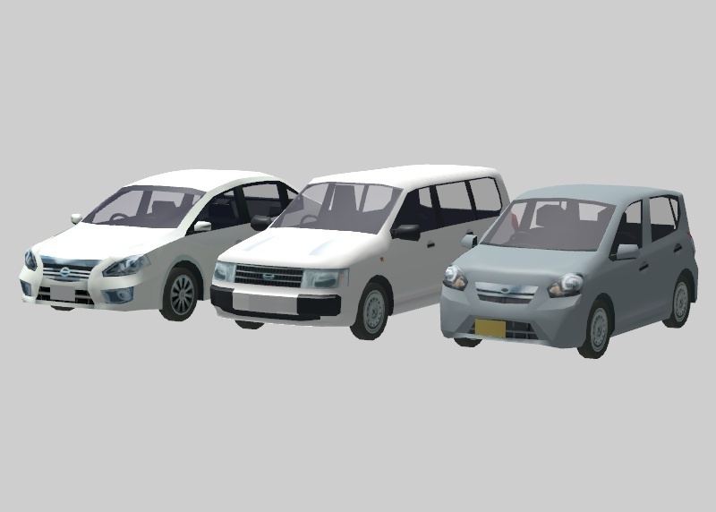 自動車セットB