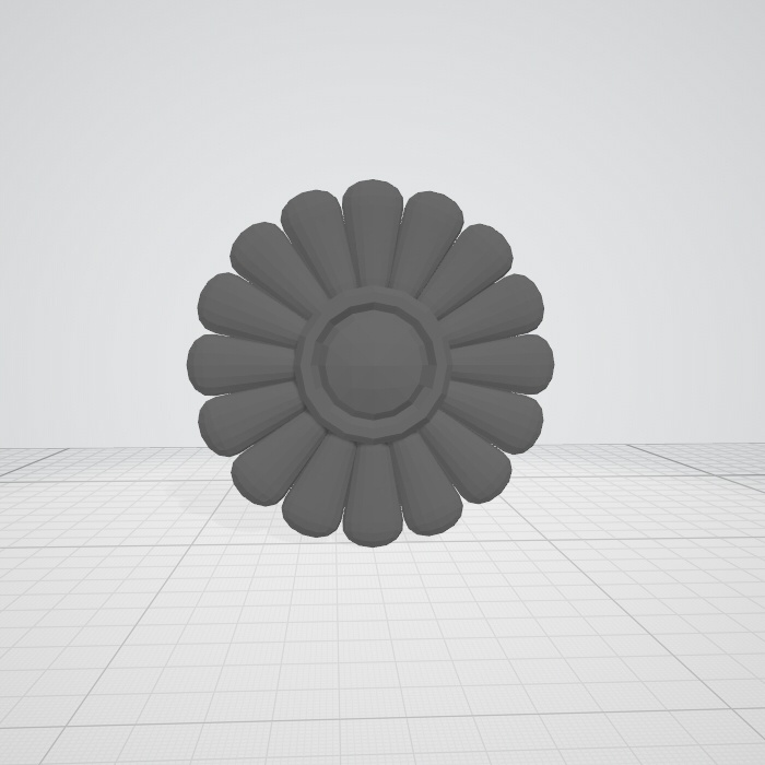 3dモデル　花　obj fbx