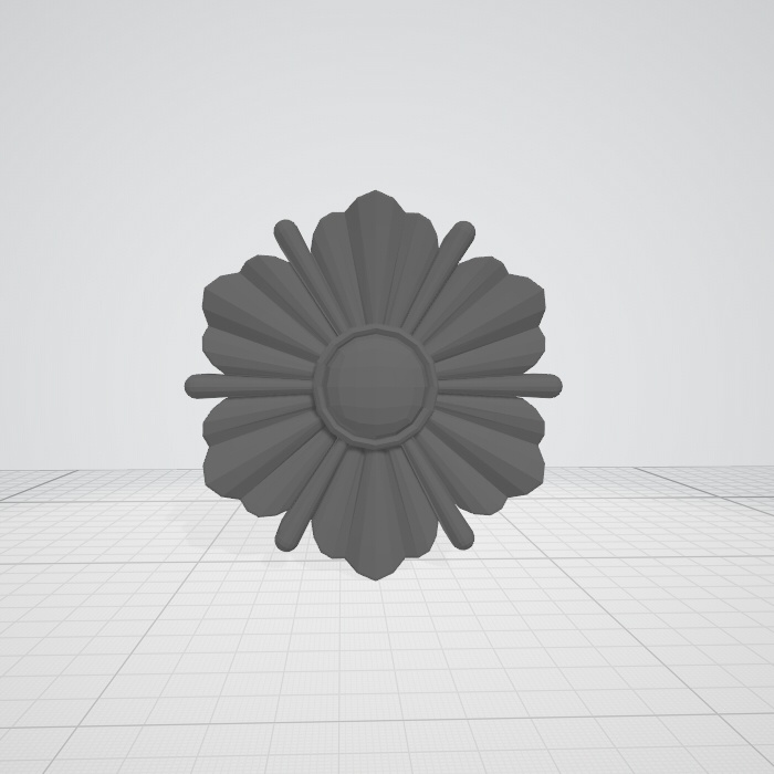 3dモデル　花　obj fbx