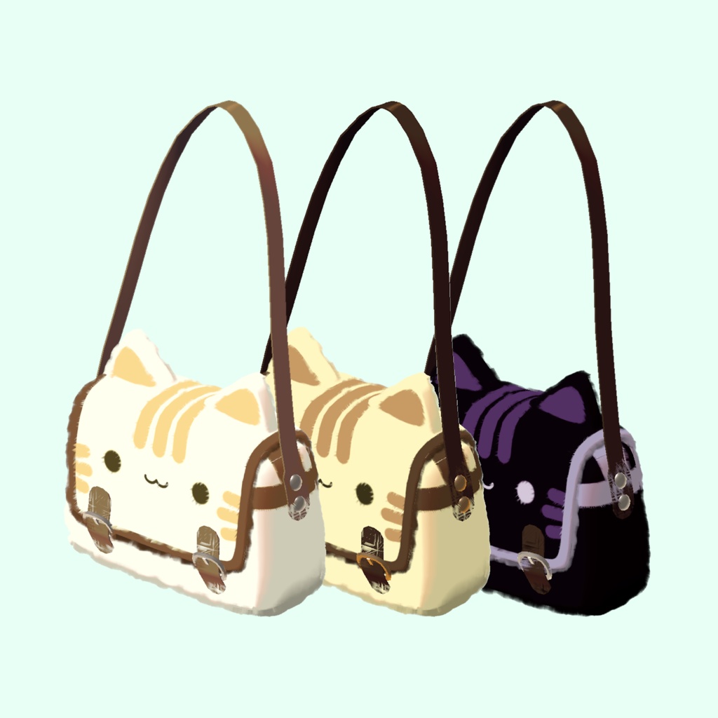 猫猫挎包 猫のショルダーバッグ Cat shoulder bag