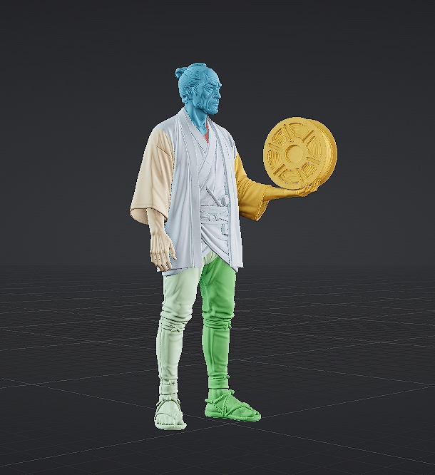 【3Dプリント用】江戸の3Dプリンター職人 スプールと職人
