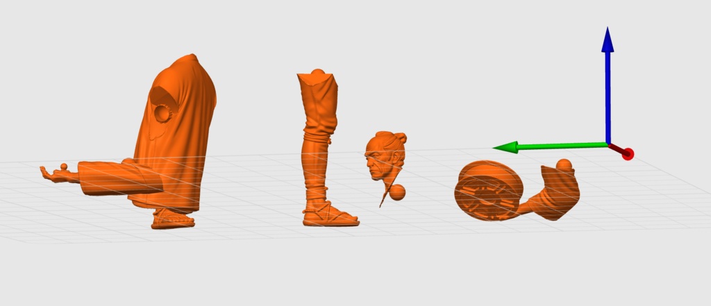 【3Dプリント用】江戸の3Dプリンター職人 スプールと職人