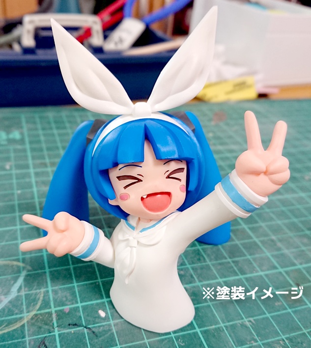 【無料配布】ミニニパ子 3Dプリント用モデルデータ